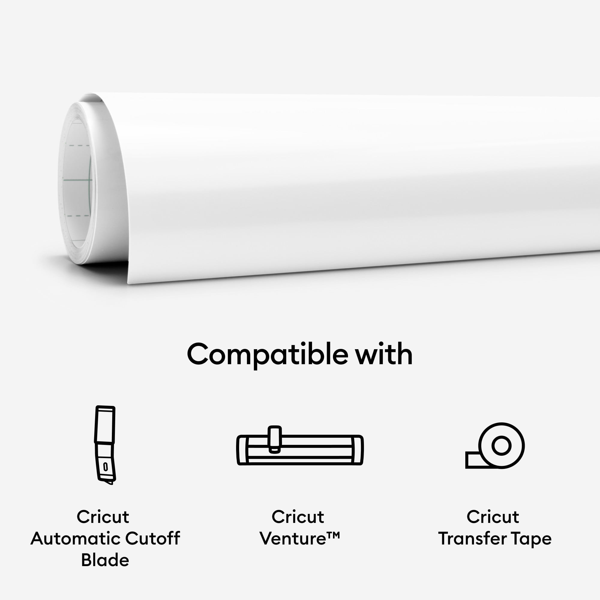 Cricut Venture Smart Vinyl Permanent (25 in x 5 ft), 25" x 60"