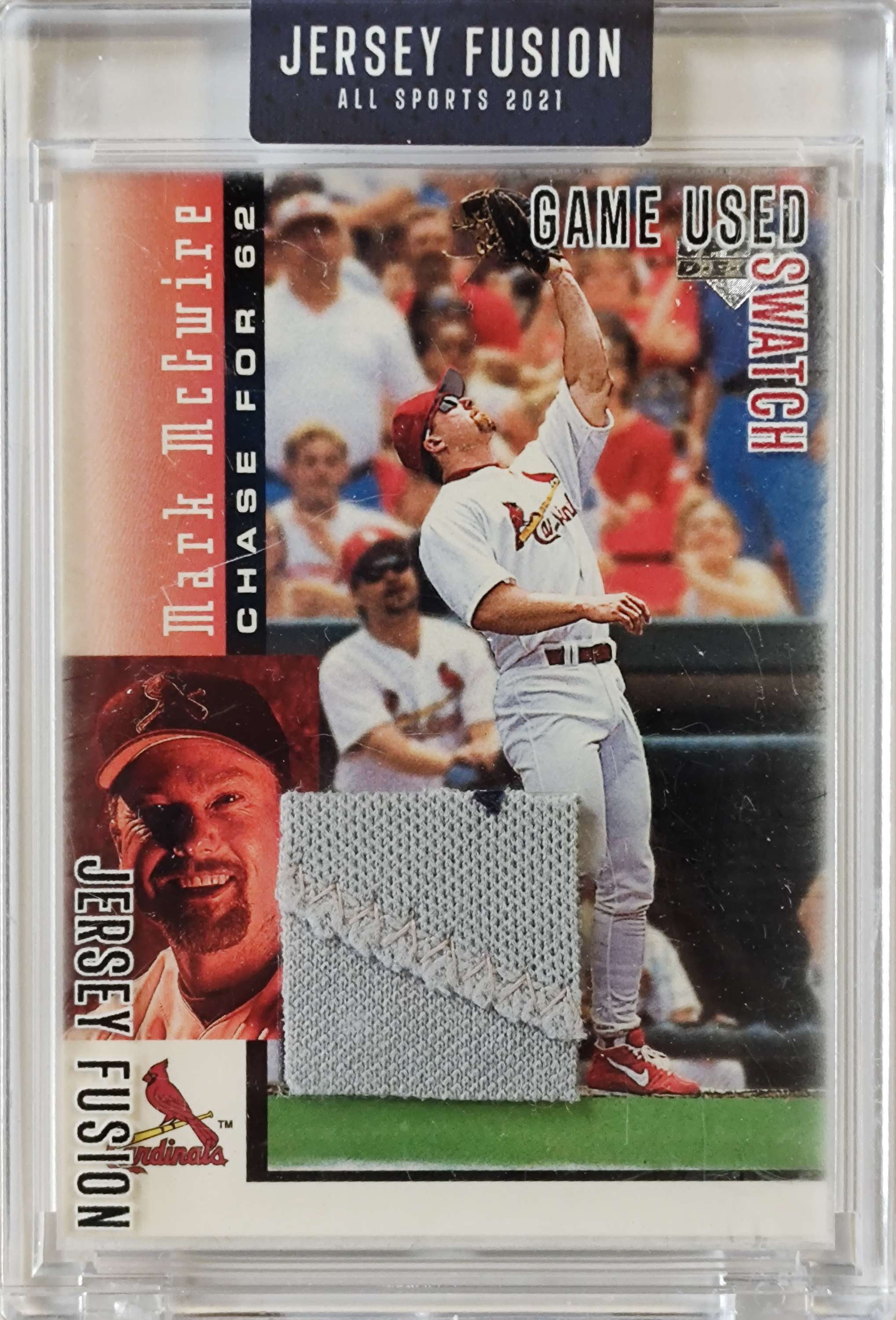 Jersey Fusion 2021 All Sports Edition Mark McGwire Trading Card 