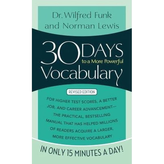 Pre-Owned 30 Days to a More Powerful Vocabulary 9780671743499 Used