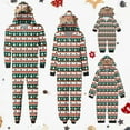 thumbnail image 2 of Pyjama pour Garçons Parent-Enfant Chaud Ensemble d'Halloween Imprimé Tenue d'Intérieur Pyjama à Capuche Combinaison pour Enfants Pyjama Mignon en Liquidation, 2 of 5