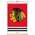 thumbnail image 3 of NHL Chicago Blackhawks - Logo 21 Wall Poster with Magnetic Frame, 22.375" x 34", 3 of 3