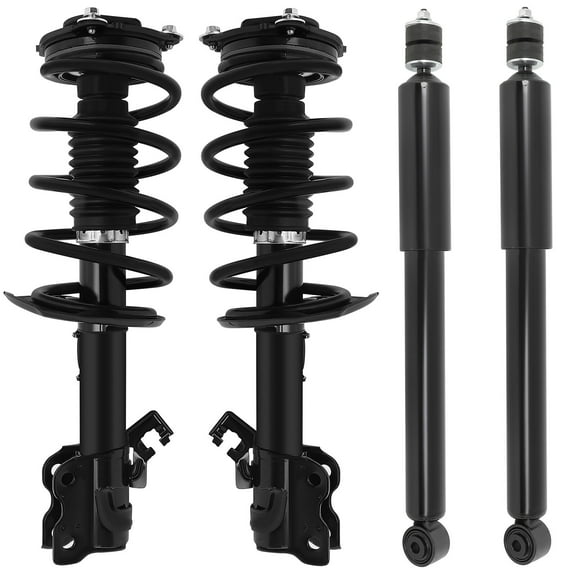 ECCPP Complete Struts Spring Assembly Front and Rear Struts Shock Coil Spring Fit for 2014-2019 for Nissan Sentra - 172948 5532