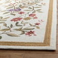 thumbnail image 3 of SAFAVIEH Chelsea Dania Floral Wool Runner Rug, Ivory, 2'6" x 10', 3 of 7