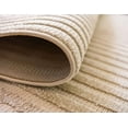 thumbnail image 3 of Sabrina Soto Indoor/Outdoor Geometric Modern Runner Rug, Beige/White, 96" x 24", 3 of 7