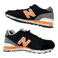 thumbnail image 1 of New Balance 515 V3 Mens 8D Black Orange Athletic Running Shoe ML515BT3, 1 of 5