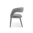 thumbnail image 3 of Modrest Faerron Modern Leatherette Upholstered Dining Chair in Gray, 3 of 5