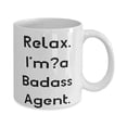 thumbnail image 2 of Brilliant Agent, Relax. I'm a Badass Agent, Epic Graduation 11oz Mug F Cowkers, 2 of 2