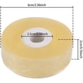 thumbnail image 3 of Cinta de injerto, 2 piezas de cintas de injerto de 100 m, cinta de injerto de vivero estirable autoadhesiva biodegradable, cinta de injerto segura y respetuosa con el medio ambiente (amarillo), 3 of 5