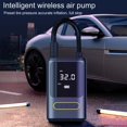 thumbnail image 2 of Air Compressor Mini Portable Automatic Charging And Stopping with Gas Pipeline 2000mAh Quick Inflation 80W Car Air Pump with Ligh, 2 of 10