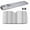 Silver, variant on Qholemyo Five Layer Thickened Aluminum Foil Windshield Sun Shade Heavy Duty Car Sun Shade Windshield UV Block And Heat Insulation