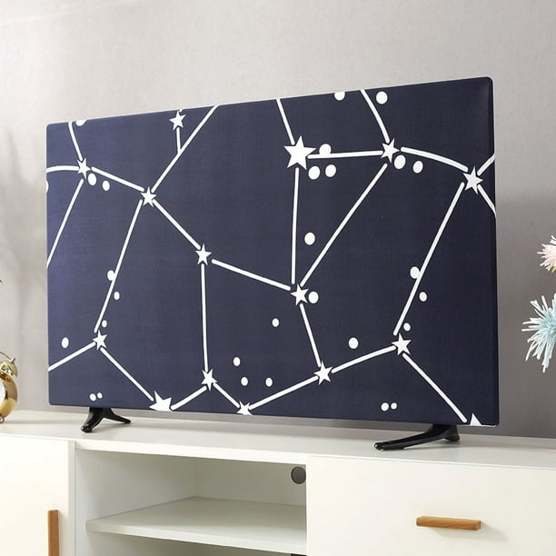 Cubierta De TV Resistente A La Intemperie, Protector De Televisión Colgante Elástico Universal A Prueba De Polvo Para El Hogar