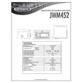 thumbnail image 3 of ASA Electronics Radio JWM452 Automobile; AM/FM/Bluetooth Prêt avec Audio en Diffusion en Continu A2DP/AVRCP; avec Lecture DVD/CD-R/RW/MP3; Panneau LCD Rétroéclairé LED Blanc avec Boutons LED Bleus; avec Réveil, 3 of 3