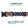 thumbnail image 5 of Buckle-Down Pet Collar, Dog Collar Plastic Buckle, Americana Rustic Stars Stripes, 7 to 8.5 Inches 0.5 Inch Wide, 5 of 8