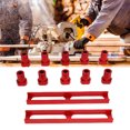 thumbnail image 4 of Bench Dogs, 10Pcs Keep Tidy Aluminum Alloy Workbench Dogs Stops Stable  for Woodworking, 4 of 7