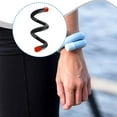 thumbnail image 6 of lacooooppia Wrist Weight Accessory Adjustable Silicone Wearable Ankle Weight Equipment for Strength Training Gym Aerobics Fitness Walking Black and Red, 6 of 8