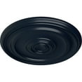 thumbnail image 3 of Ekena Millwork 19 3/4"OD x 1 1/2"P Kepler Traditional Ceiling Medallion (For Canopies up to 4 1/2"), Hand-Painted Midnight Dream, 3 of 5