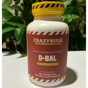 CrazyBulk D-BAL Muscle Builder Strength Gain Crazy Bulk All Natural