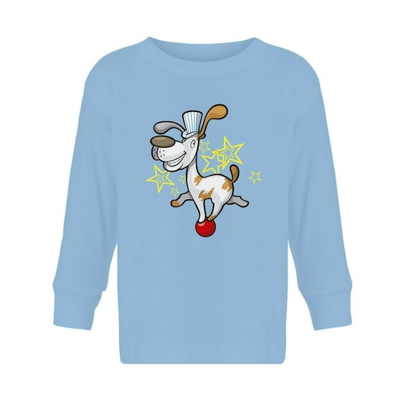Dog On A Ball Long Sleeve Toddler -Image by Shutterstock,  3 Toddler