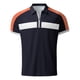 thumbnail image 2 of Gibobby Camisas Tipo Polo para Hombre Polo de piqué de algodón elástico de Manga Corta para Hombre(Negro,CH), 2 of 4