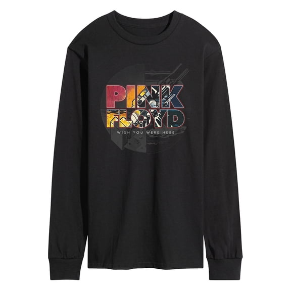 Pink Floyd - Pink Floyd WYWH Handshake - Men's Long Sleeve Graphic T-Shirt