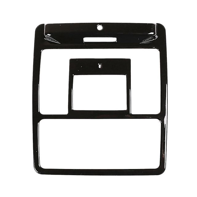 Accesorio de coche estilo luz de lectura delantera marco embellecedor Piano negro