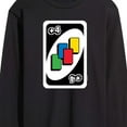 thumbnail image 3 of UNO - Draw Four - Men's Long Sleeve T-Shirt, 3 of 5