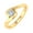 Yellow, variant on 10K Rose Gold Channel Set Solitaire Diamond Engagement Ring Band (0.18 Carat) (Ring Size 4)
