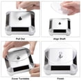 thumbnail image 6 of Solar Display Stand Turntable 360 Rotating Double Use LED Light ABS, Black, 6 of 6
