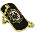 thumbnail image 3 of PinMart American Veteran Lapel Pin-Proud Patriotic USA Flag Enamel Pin, 3 of 6