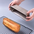 thumbnail image 2 of RichLink Nonstick Baking Loaf Pan Carbon Steel Toast Bread Pan Rectangle ﻿Bakeware, 2 of 9