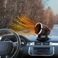 thumbnail image 3 of DAMAI Portable Car Heater 360 Degree - Car Defroster Windshield Heater, ABS + Fire Retardant Material, Windscreen Defrost Fan, Double Function, For SUV RV Golf Cart Bedroom Bathroom Camping Winter, 3 of 5