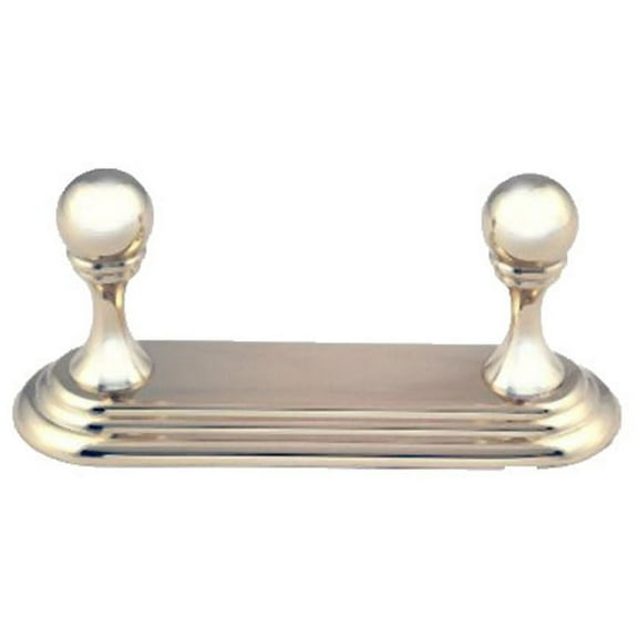 Alno A9086-PB Embassy 5" Double Robe Hook Polished Brass
