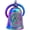 Rainbow, variant on Motorcycle Celtic Bell - Motorcycle Key Chain The Evil Road Spirits of The Road Will be trapped in The Bell Silver