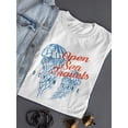 thumbnail image 3 of Open Sea Travels Jellyfish Shaped T-Shirt Women -Image by Shutterstock, Female XX-Large, 3 of 4
