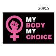 thumbnail image 1 of megalia My Body My Choice Flag Women Rights Banner Abortion Freedom Support Feminist, 1 of 7