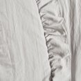 thumbnail image 4 of Lush Decor Reyna Solid Polyester Ruffle Throw, 60x50, Light Gray, Single, 4 of 4