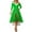 Green, variant on IWRICH Off Shoulder Christmas Tree Dresses for Women Warm Shaggy V Neck Dress Xmas Snowflake Graphic High Low Skirts 2025 XL