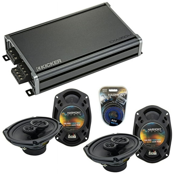 Fits Nissan Sentra 2007-2017 Factory Speaker Upgrade Harmony (2) R69 & CXA360.4