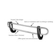 thumbnail image 6 of Kasei Rear Bumper Guard Double Tube Stainless Steel Compatible with 2008-2012 Mercedes-Benz GL500-KAS-8BA20SS, 6 of 6
