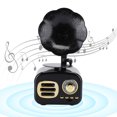 thumbnail image 3 of Support Plug-In Card, Retor Speaker, Desktop Speaker, Great Performance Mini Desktop Speaker,  Control Speaker, for Computer, Laptop, Walnut color,Pink,Red,Black,Yellow, 3 of 7