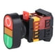 thumbnail image 4 of APBB-22/25N Interruptor de botón pulsador de arranque y parada de encendido/apagado, interruptor de botón pulsador doble con botón pulsador de arranque y parada de motor con luz LED(380V), 4 of 8