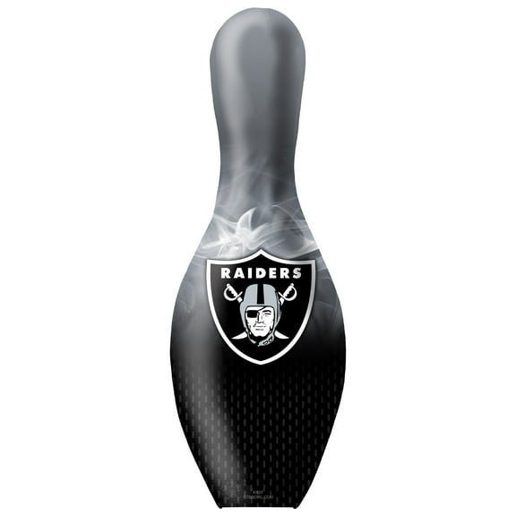 Las Vegas Raiders NFL On Fire Bowling Pin