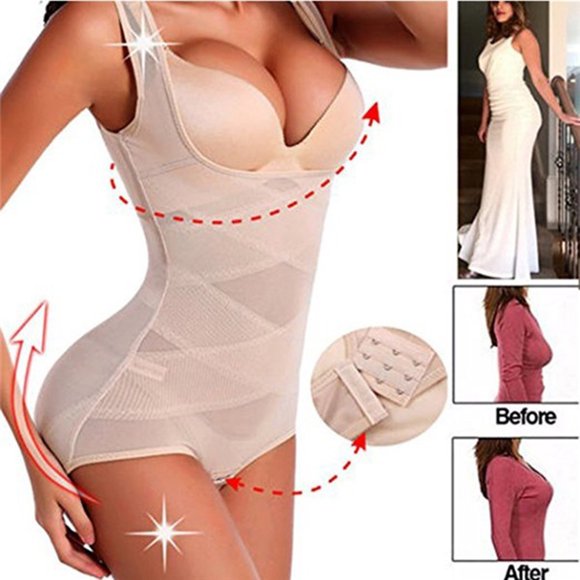 Shapers Women's Body Shaping Underwear High Waist Regain Slimming Hip Pants L