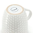 thumbnail image 4 of Elama Honeycomb 6 Piece 15 Ounce Mug Set in White, 4 of 6