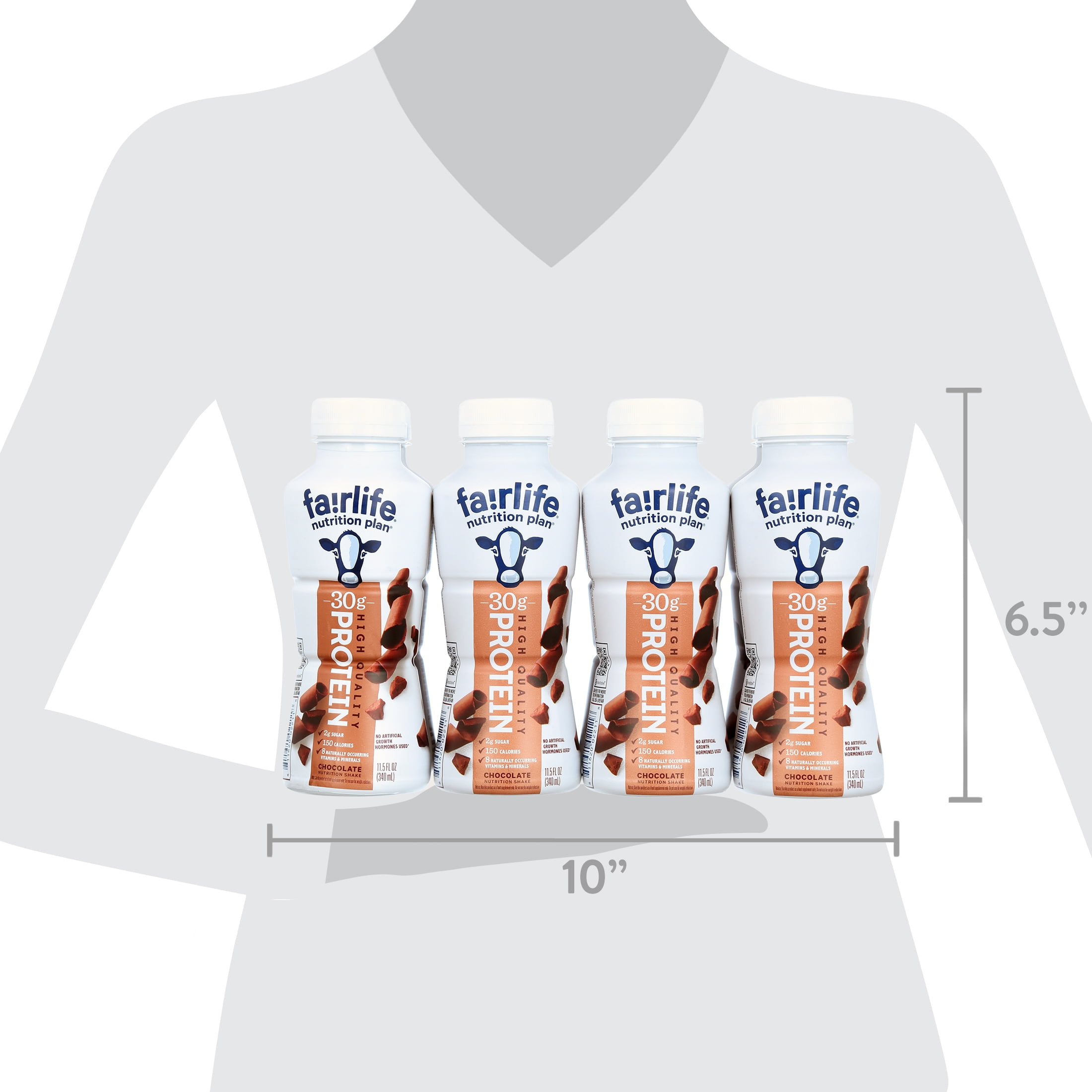 Fairlife Nutrition Plan 30g Protein Shake, Chocolate (11.5 fl. oz, 8 Pack)