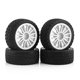 thumbnail image 1 of RS 1/10 RC Racing Car Tire Rally On Road Tyre Plastic Wheel for Tamiya TT01 TT02 XV01 TA06 PTG2 HPI KYOSHO WR8 HSP Upgrades Part, 1 of 5