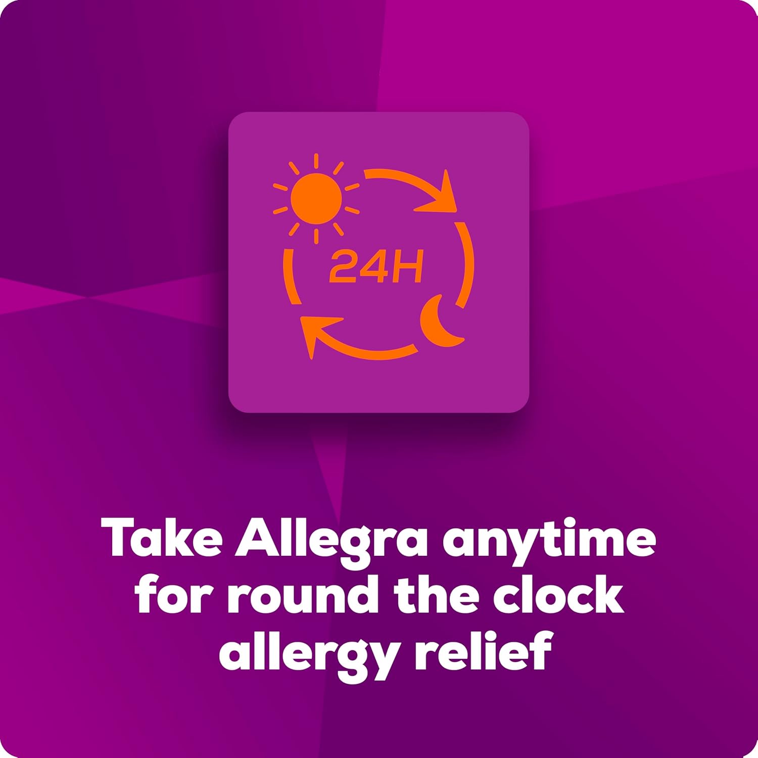 Allegra Long-Lasting Fast-Acting Antihistamine for Noticeable Relief from Indoor and Outdoor Allergy Symptoms