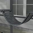thumbnail image 5 of Yardi Yarda Wooden Catio Outdoor Cat Enclosure with Waterproof Cover, 2 Condos, 6 Platforms, Bridge, Doors, Gray, 5 of 11