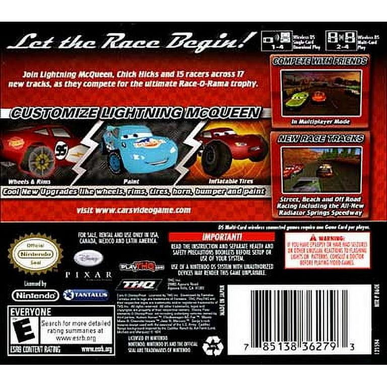 Disney Cars Race O Rama Game (Nintendo DS) Boxed with Manual - US Import