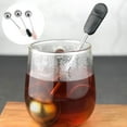 thumbnail image 2 of AMERTEER HLONK Tea Colander Rotatable Long Handle Food Grade Easy to Operate Tea Drain Filter Kitchen Accessories, 2 of 10